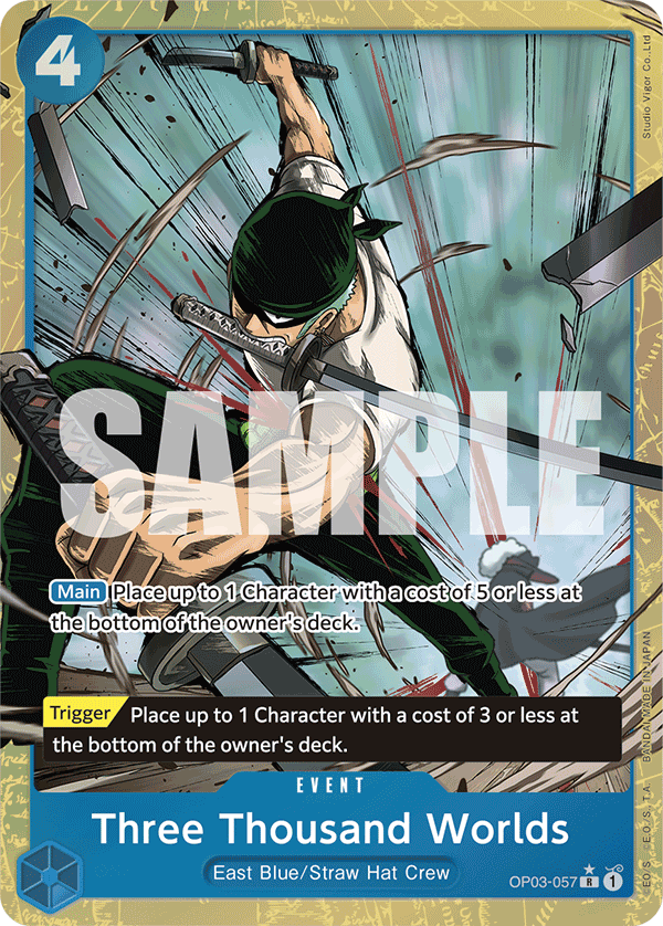 Three Thousand Worlds (Alternate Art) OP03-057