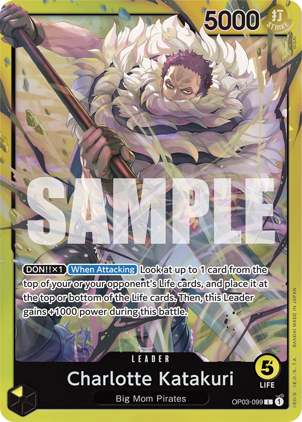 Starter Deck 20: YELLOW Charlotte Katakuri preview