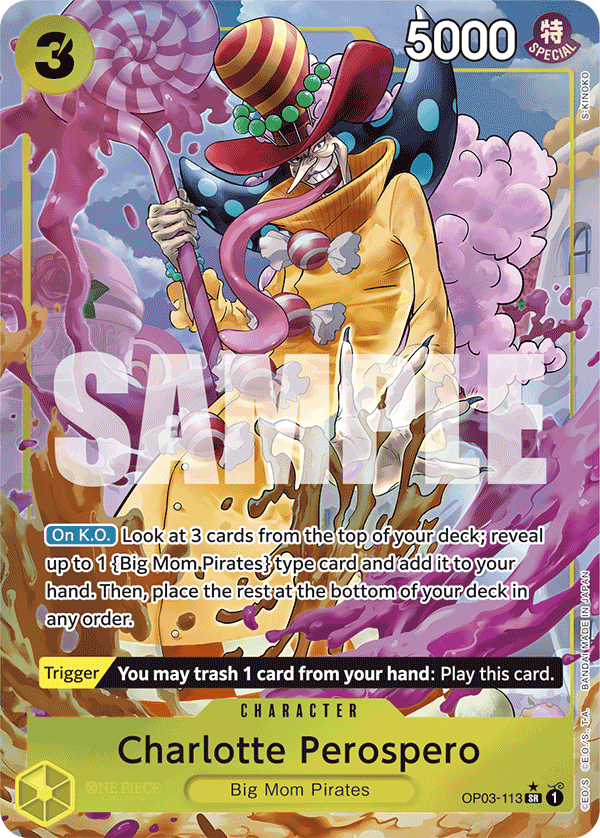 Charlotte Perospero (Alternate Art) OP03-113