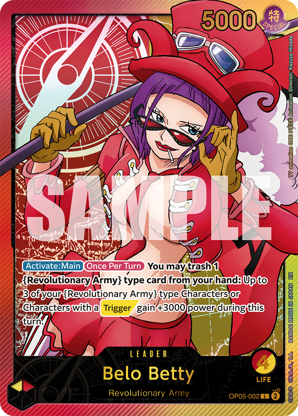 Belo Betty (SPR) OP05-002