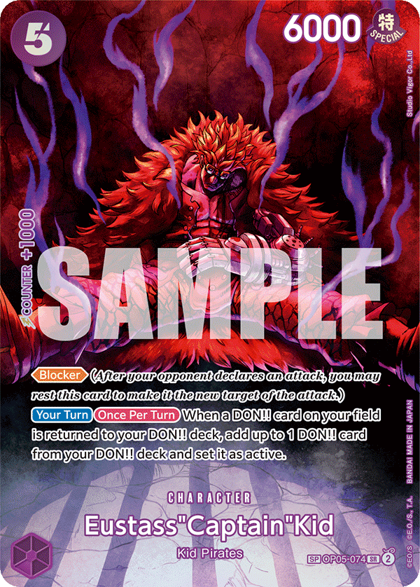 Eustass"Captain"Kid (SP) OP05-074