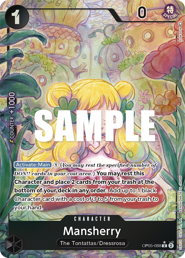 Mansherry (Alternate Art) OP05-088