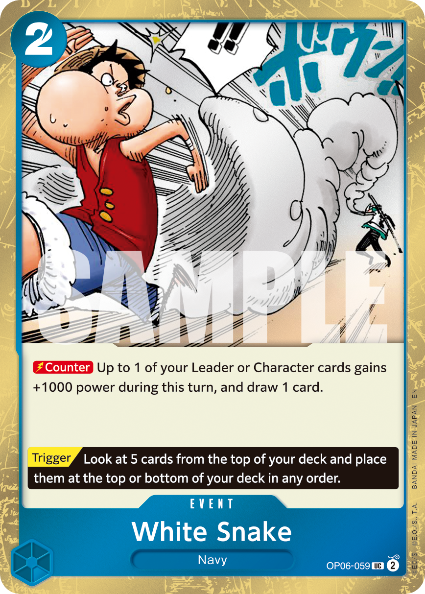White Snake (Pirate Foil) OP06-059