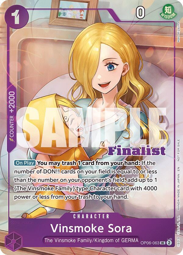 Vinsmoke Sora OP06-063