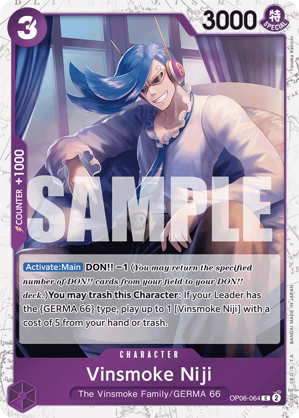 Vinsmoke Niji (OP06-064) (Jolly Roger Foil) OP06-064