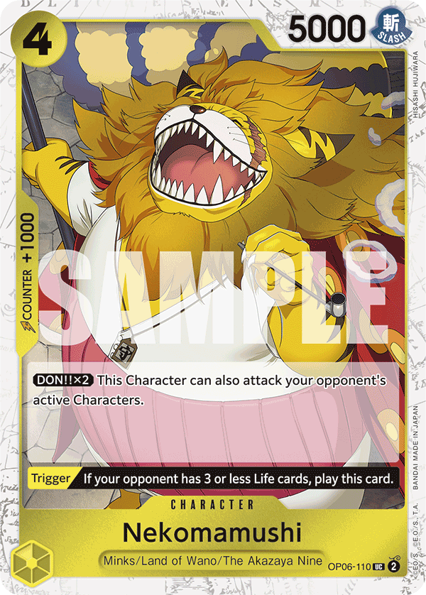 Nekomamushi (Jolly Roger Foil) OP06-110