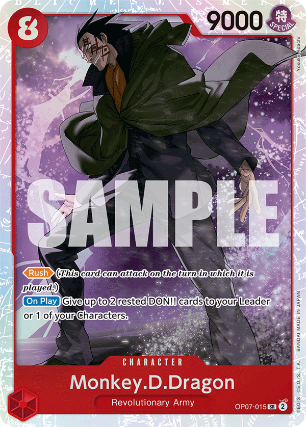 Monkey.D.Dragon (015) OP07-015