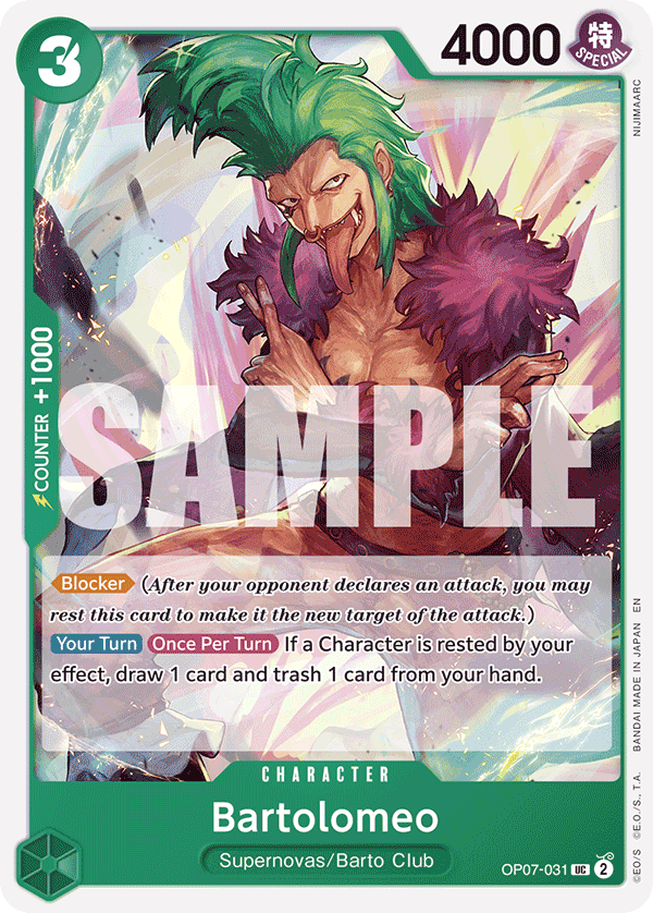 Bartolomeo (Reprint) OP07-031
