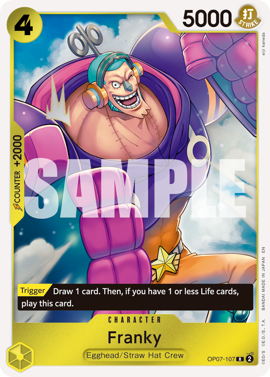 Franky - OP07-107 (Reprint) OP07-107