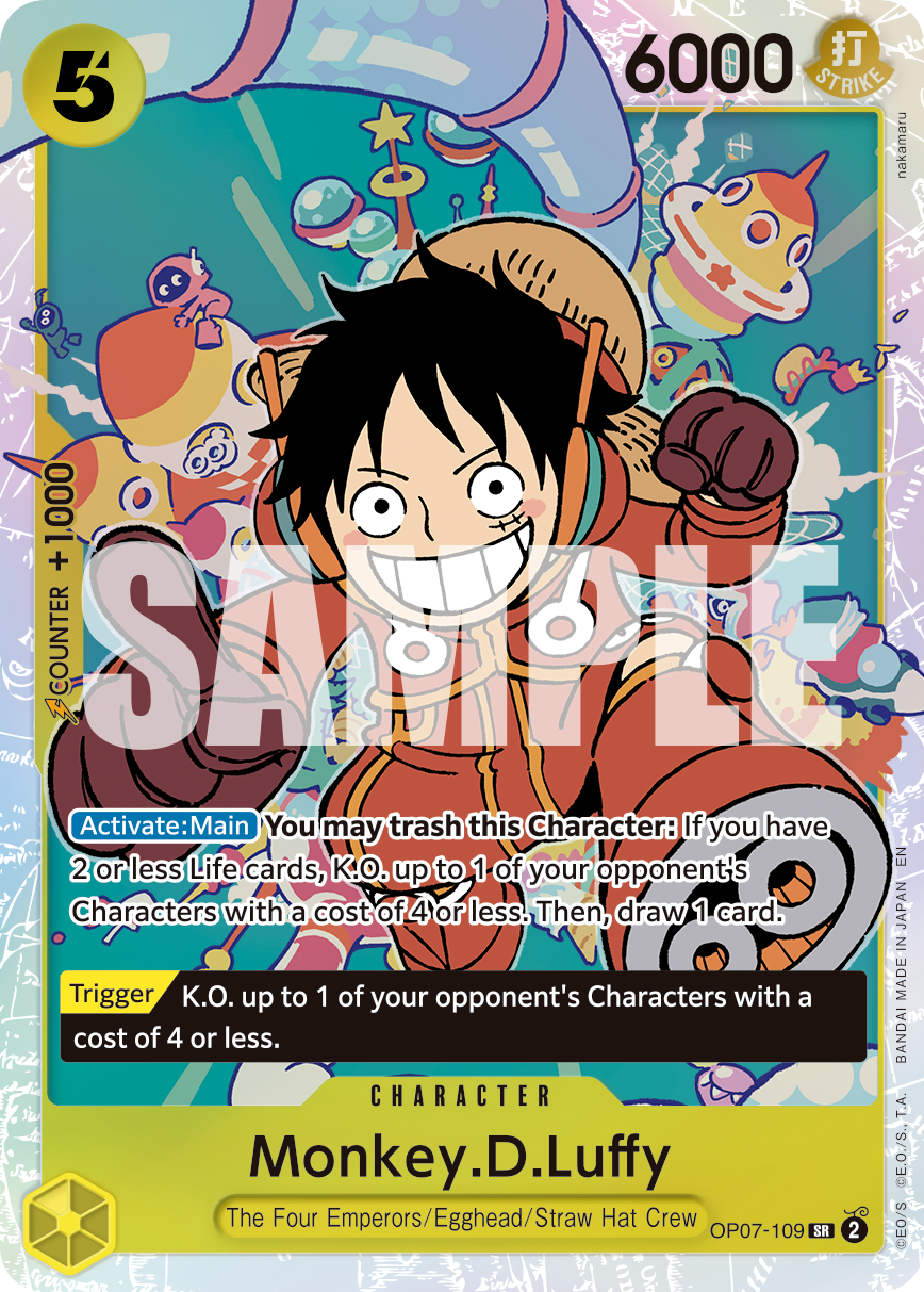 Monkey.D.Luffy - OP07-109 (Reprint) OP07-109