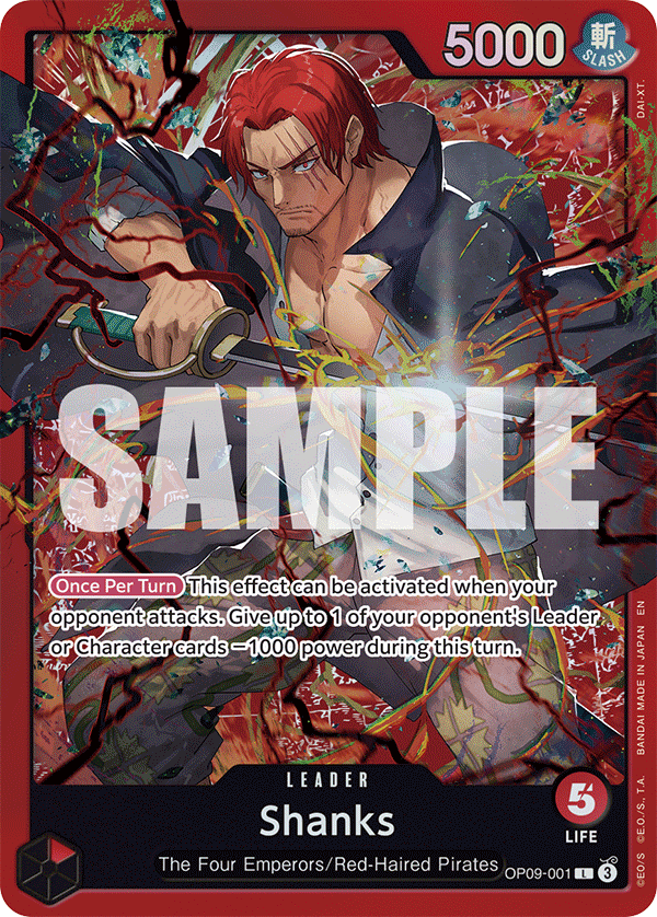 Starter Deck 23: RED Shanks preview