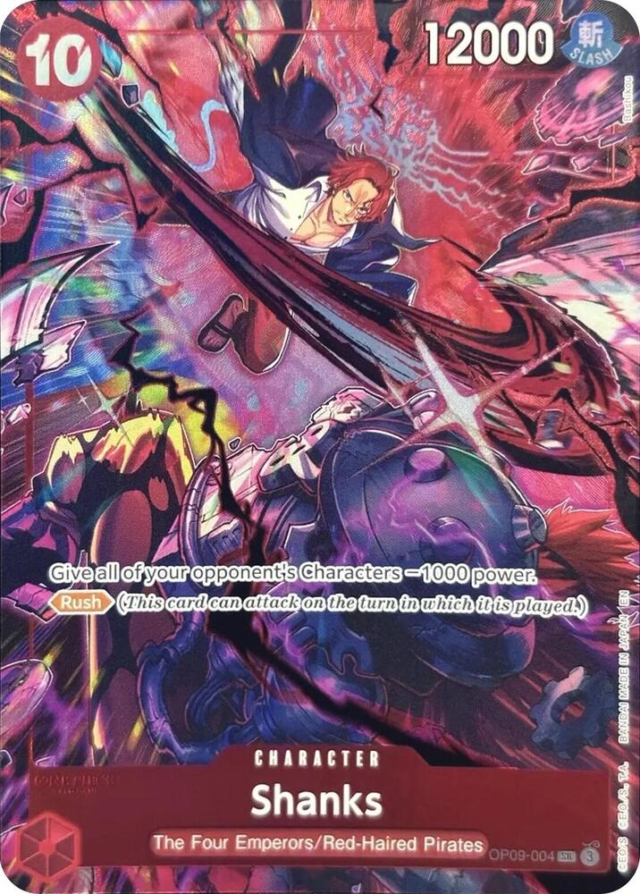 Shanks (004) (English Version 2nd Anniversary Set) OP09-004