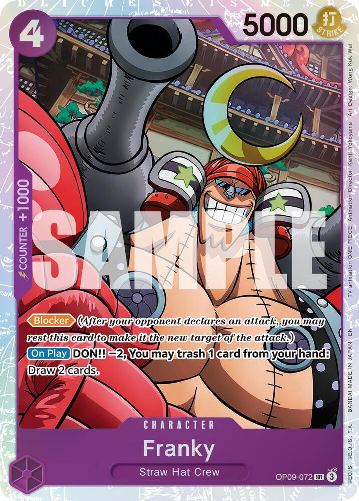 Franky - OP09-072 (Reprint) OP09-072