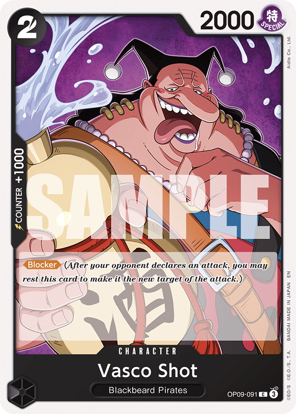 Vasco Shot (Reprint) OP09-091