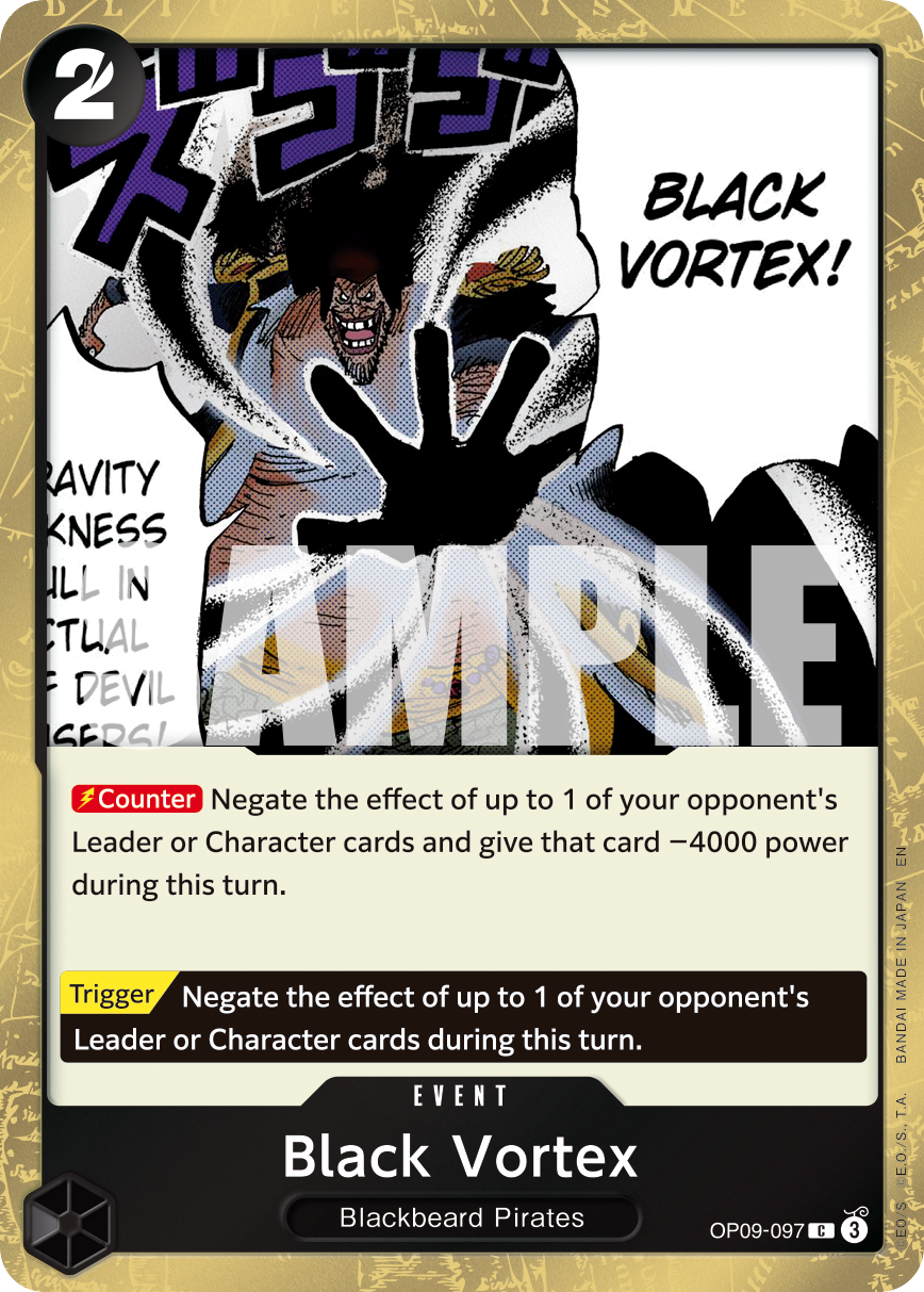 Black Vortex (Pirate Foil) OP09-097