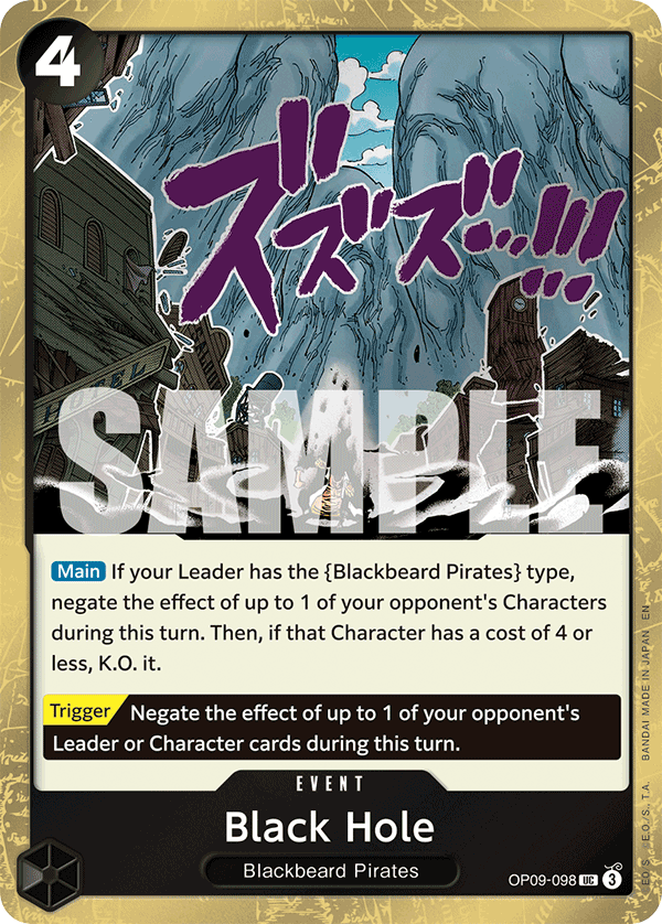 Black Hole (Pirate Foil) OP09-098