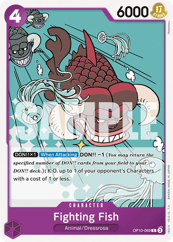 Fighting Fish OP10-069