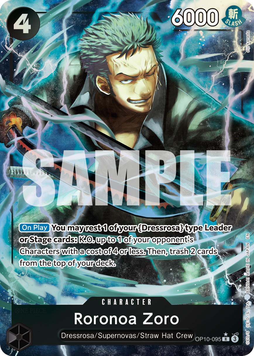 Roronoa Zoro - OP10-095 (Alternate Art) OP10-095