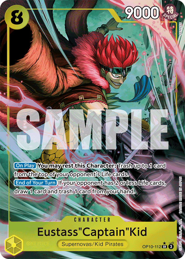 Eustass"Captain"Kid (112) (Parallel) OP10-112