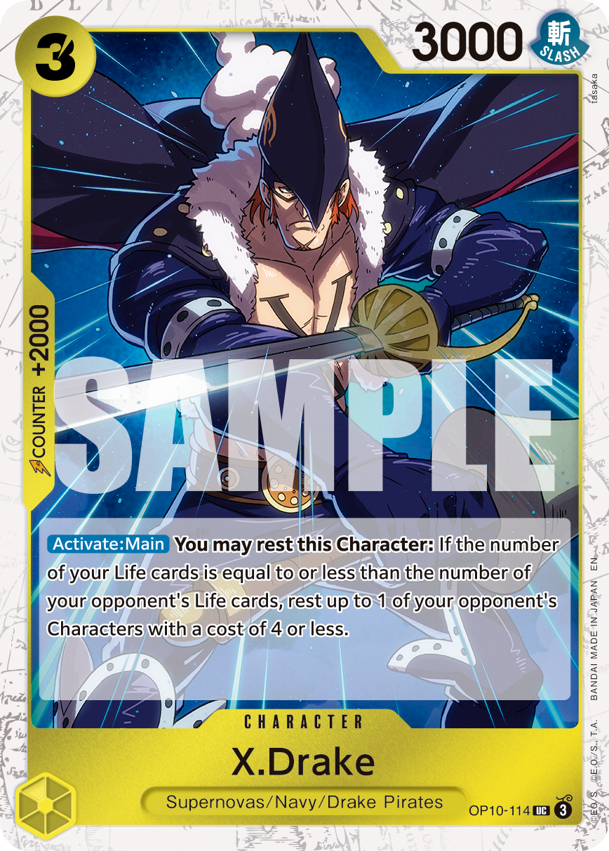 X.Drake (Pirate Foil) OP10-114