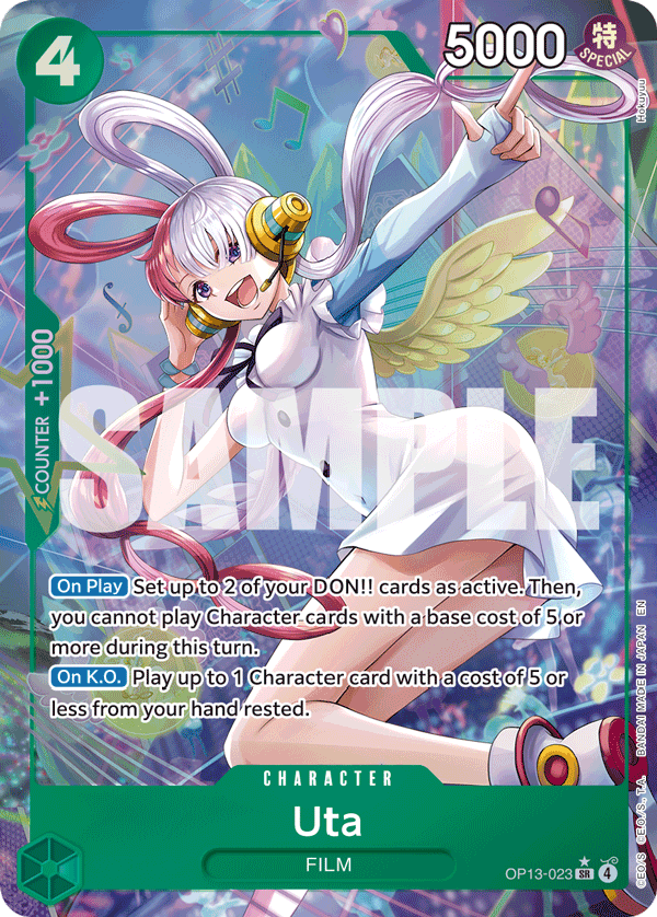 Uta (Alternate Art) OP13-023