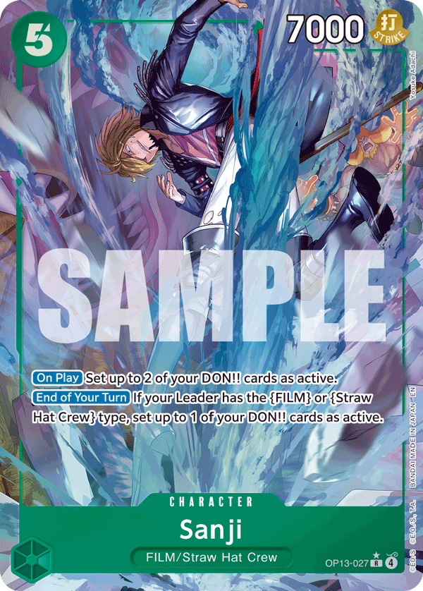Sanji (Alternate Art) OP13-027