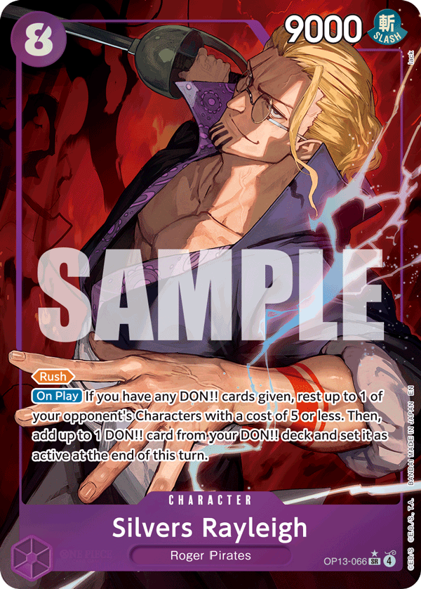 Silvers Rayleigh (Alternate Art) OP13-066