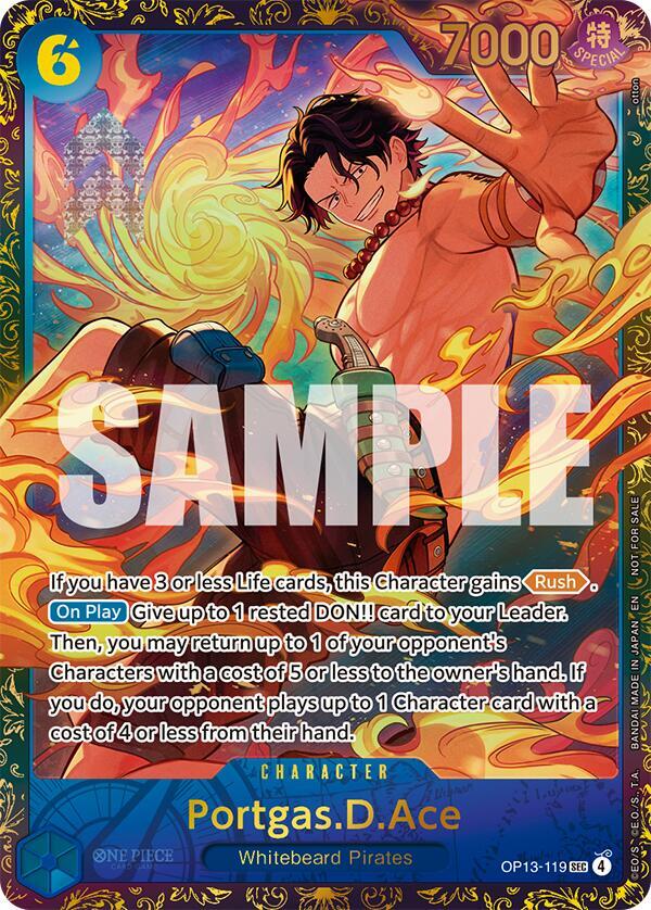 Portgas.D.Ace (119) OP13-119