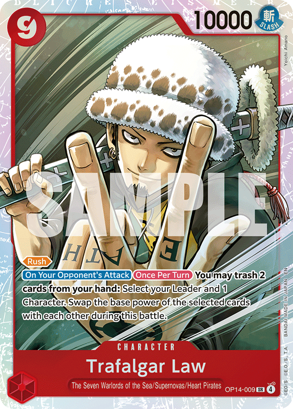 Trafalgar Law - OP14-009 OP14-009