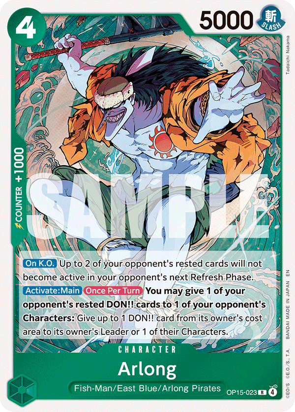 Arlong (Dash Pack) OP15-023