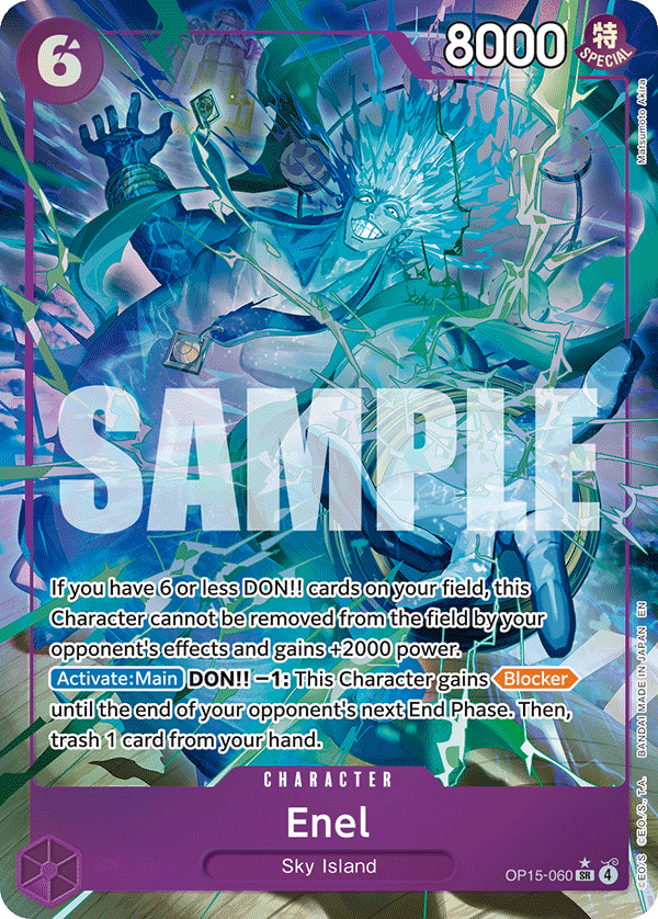 Enel (OP15-060) (Alternate Art) OP15-060