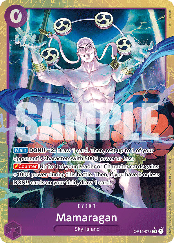 Mamaragan (Alternate Art) OP15-078