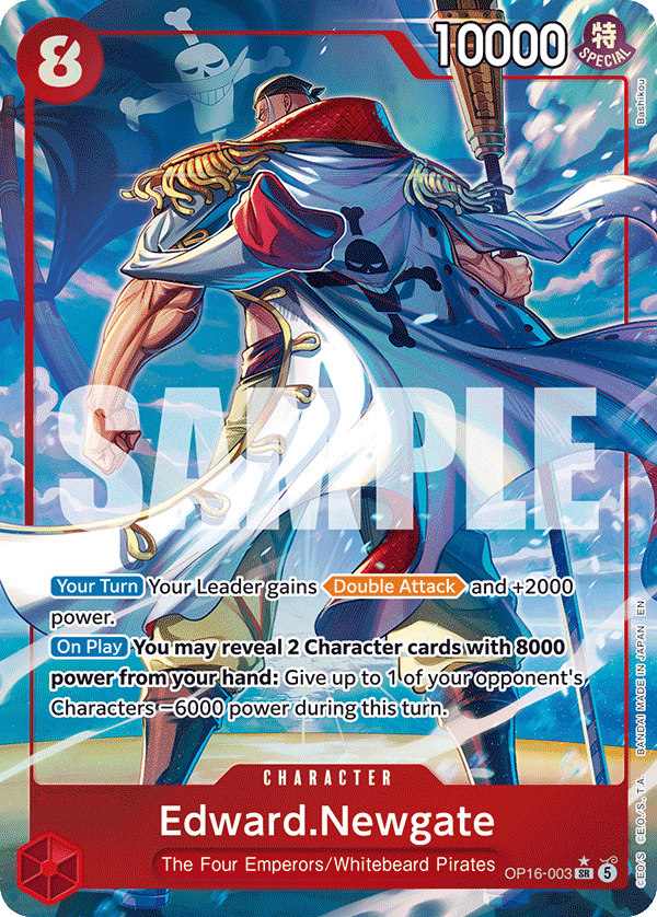 Edward.Newgate (Alternate Art) OP16-003