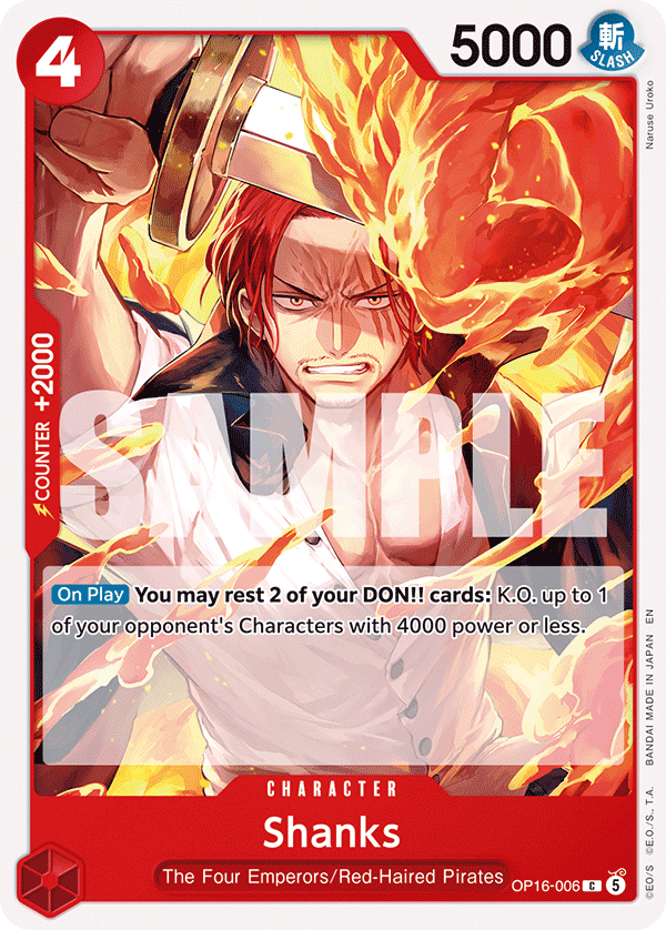 Shanks OP16-006