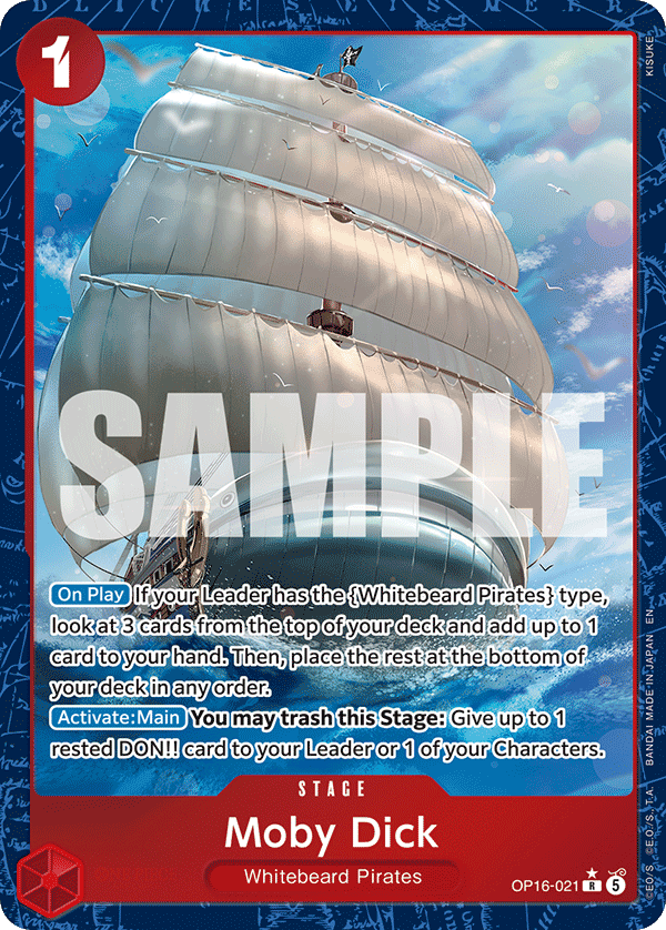 Moby Dick (Alternate Art) OP16-021
