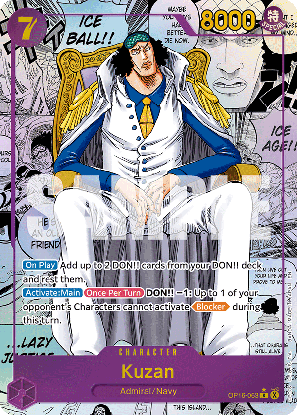 Kuzan (Manga) OP16-063
