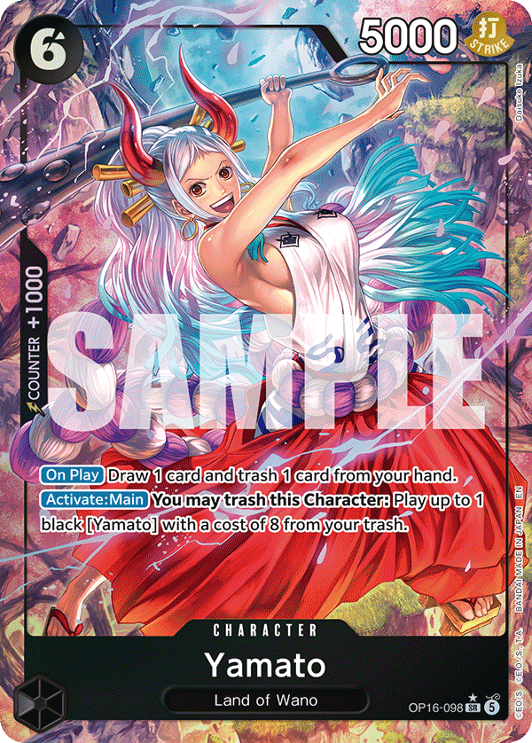 Yamato (098) (Alternate Art) OP16-098