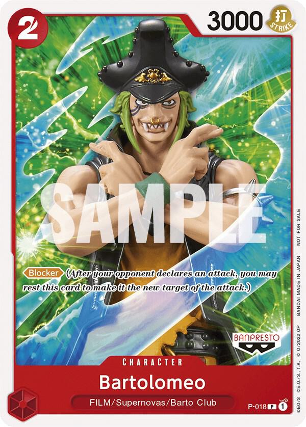 Bartolomeo (One Piece Film Red) P-018