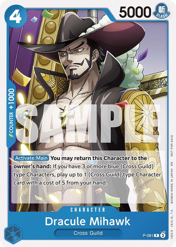 Dracule Mihawk (OP11 Release Event) P-081