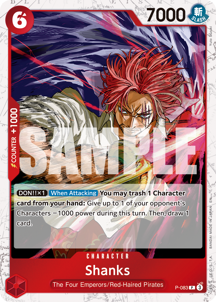 Shanks - P-083 (Pirate Foil) P-083