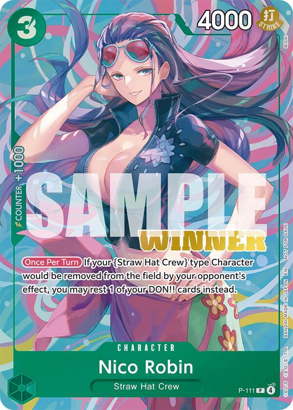 Nico Robin (Heroines Battle Winner Pack) P-111