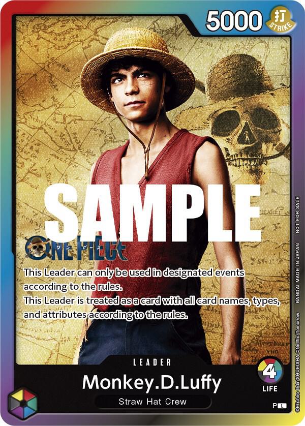 Monkey.D.Luffy (Leader Pack - Live Action) (Sealed Battle 2023 Vol. 1) P-800
