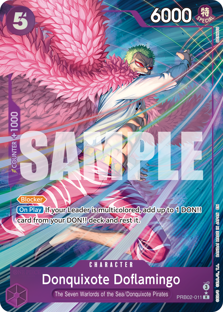 Donquixote Doflamingo (Alternate Art) PRB02-011