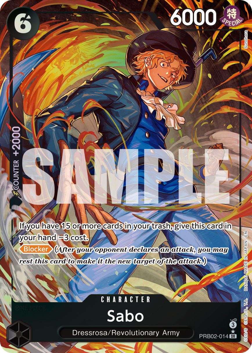 Sabo - PRB02-014 (Alternate Art) PRB02-014