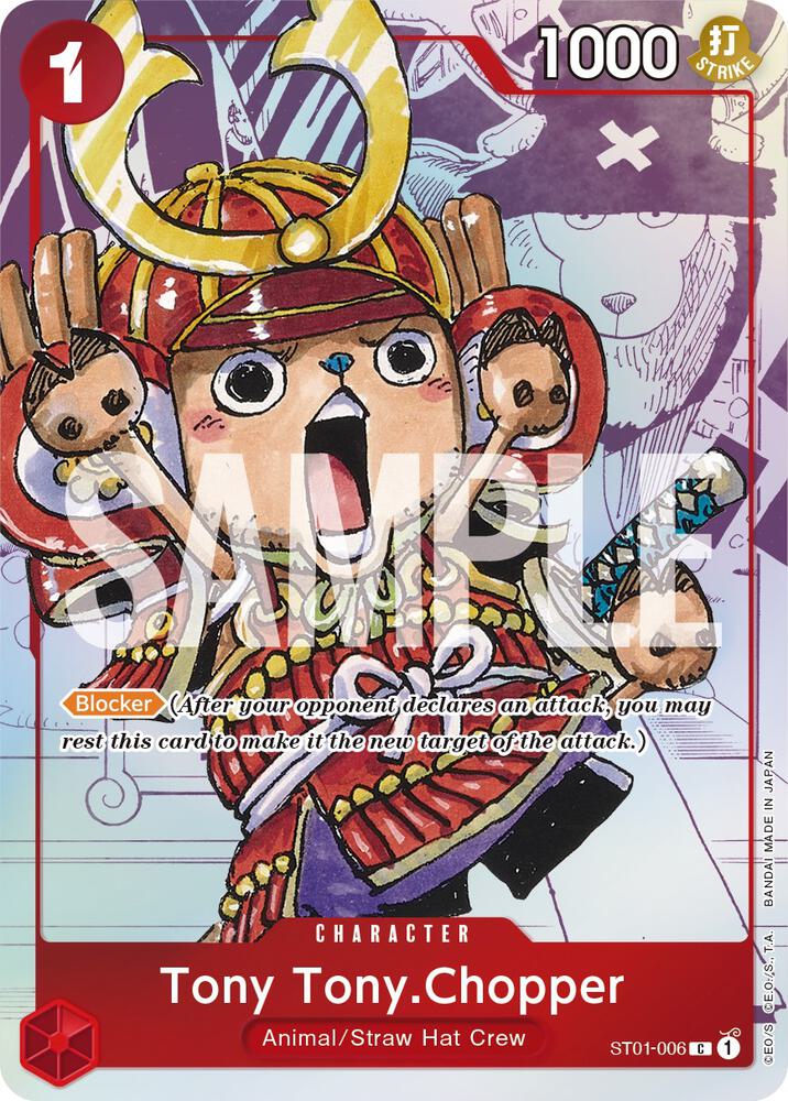 Tony Tony.Chopper - ST01-006 (Alternate Art) ST01-006
