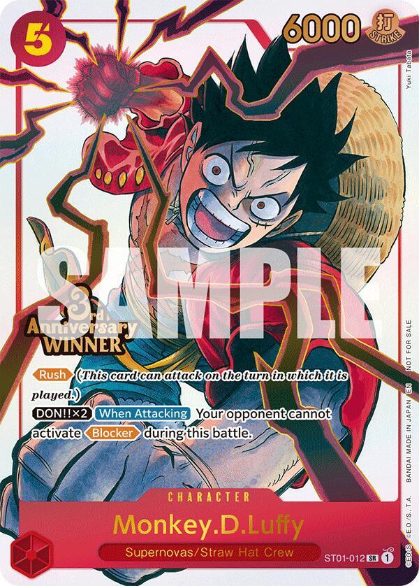 Monkey.D.Luffy (012) ST01-012