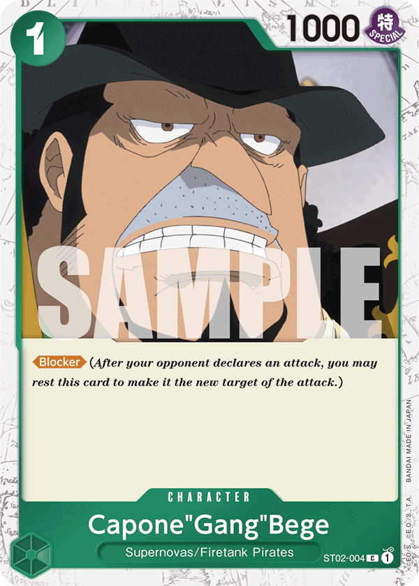 Capone"Gang"Bege (ST02-004) (Jolly Roger Foil) ST02-004