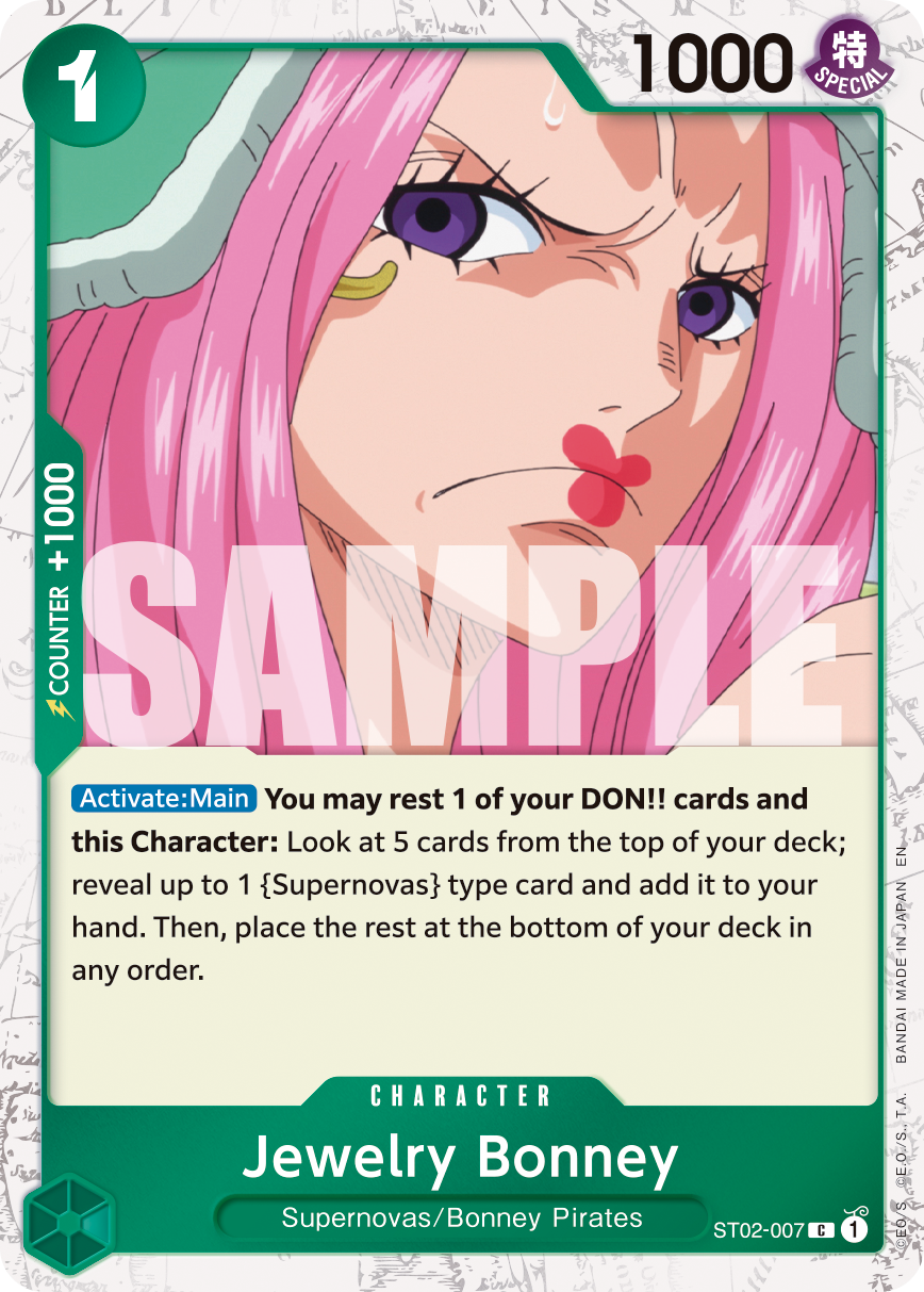 Jewelry Bonney - ST02-007 (Pirate Foil) ST02-007