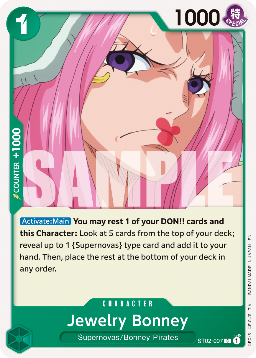 Jewelry Bonney - ST02-007 (Reprint) ST02-007