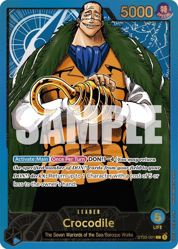 Starter Deck 3: The Seven Warlords of The Sea preview